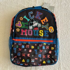 Disney Mickey Mouse Letters Backpack